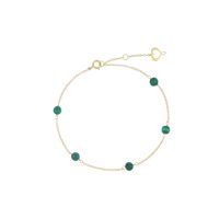 Bracciale Maman et Sophie Donna Pietre Aurum in Oro giallo Malachite BRPTAMA4 - BRPTAMA4